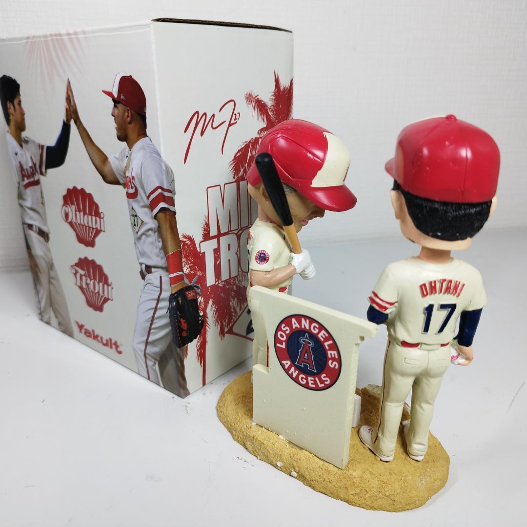 大谷翔平 マイク トラウト ボブルヘッド デュアル マイクトラウト フ II67