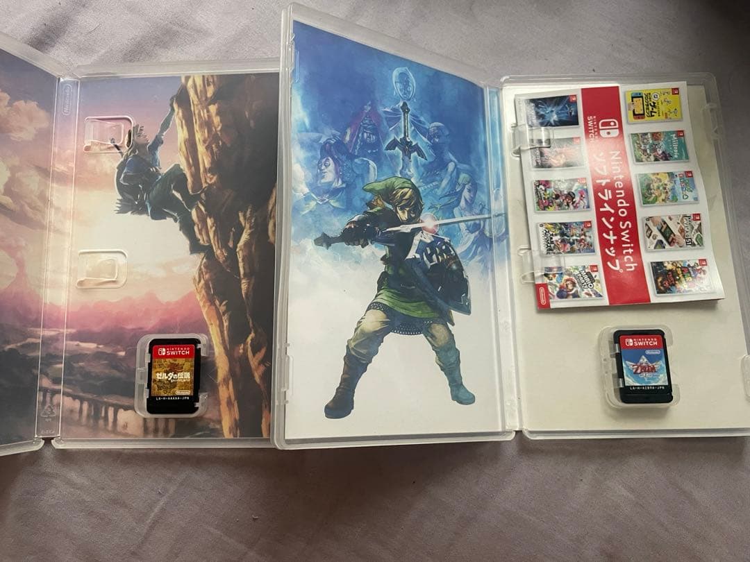 ゼルダの伝説ブレスオブザワイルド&スカイウォードソード 任天堂Switch