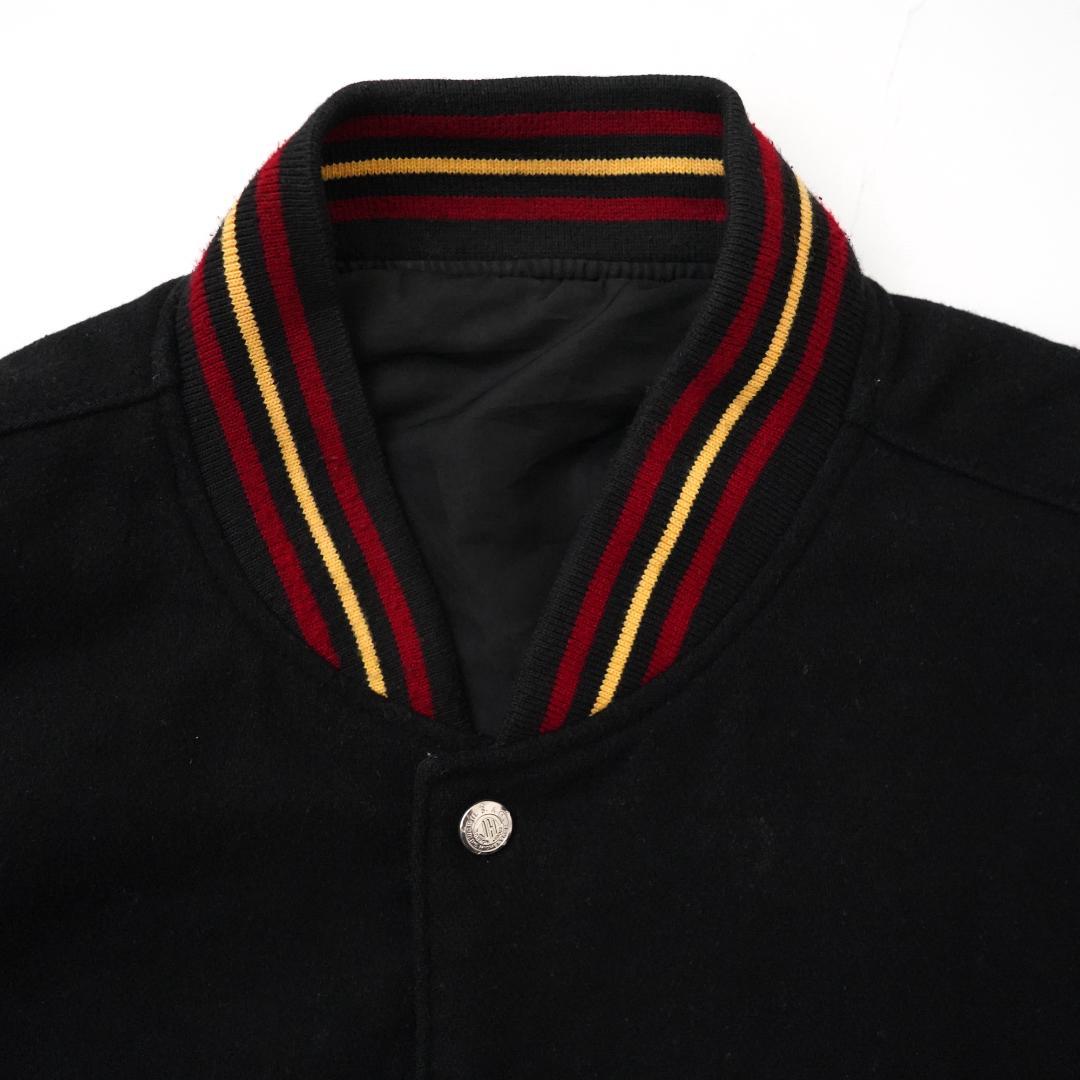 フロリダステイト・セミノールズ スタジャン L ブラック レザー 2588