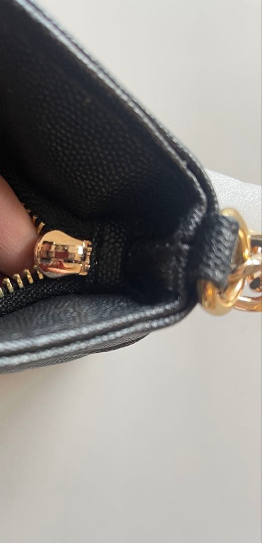 CHANEL ブラックキルティングショルダーバッグノベルティ