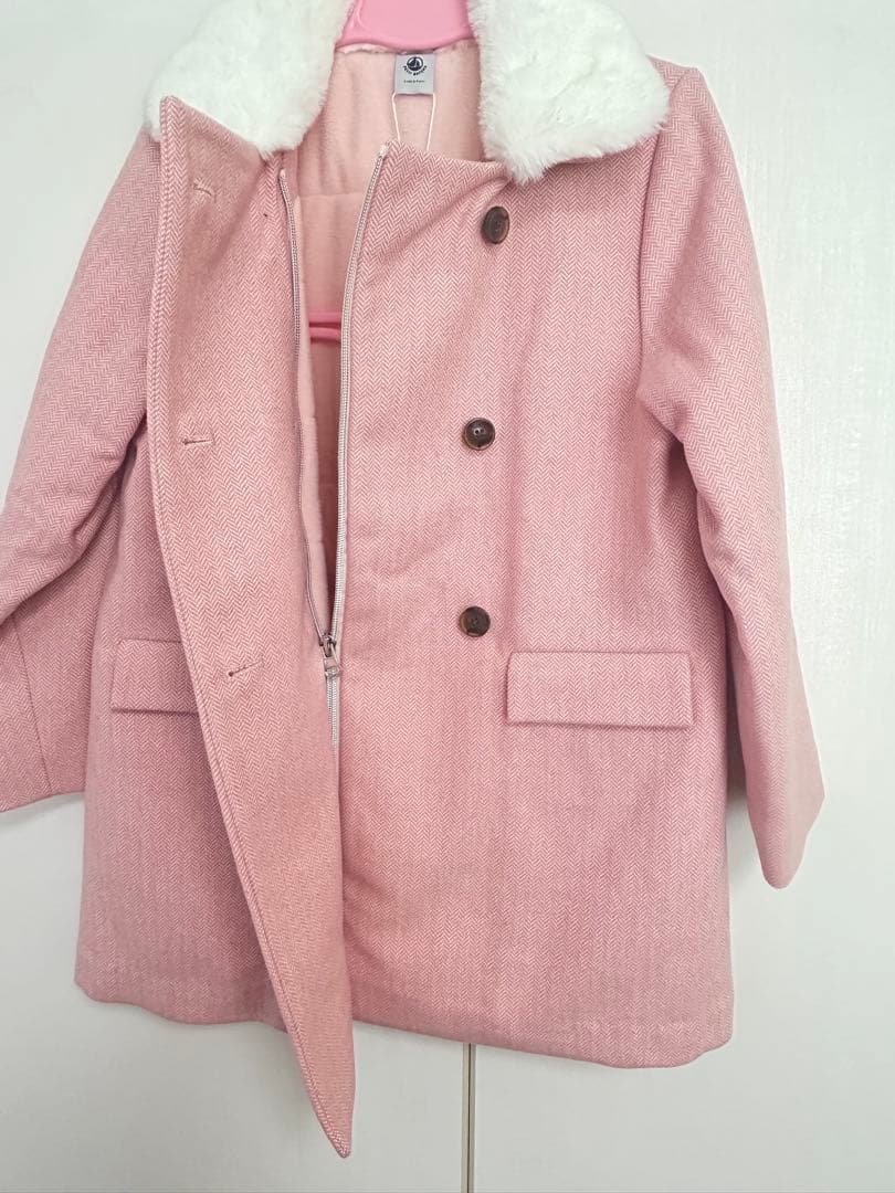 【新品・未使用品】PETIT BATEAU ウールコート 8ans 128cm