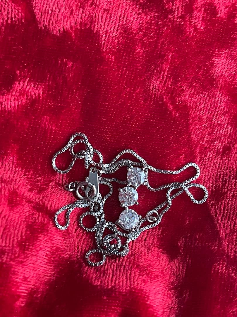 オンナの決意はカタイ⭐︎ 1ct ダイヤ⭐︎PT900 PT850 トリロジー