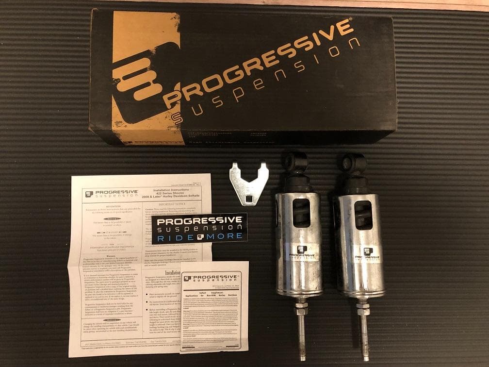 プログレッシブ　リアサスペンション　422シリーズ　クローム