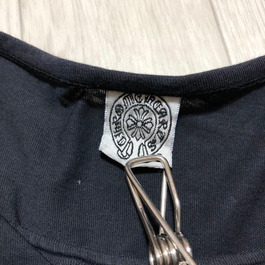 クロムハーツ　長袖シャツ　ロンT ブラック　L ジャパンタグ　4S308