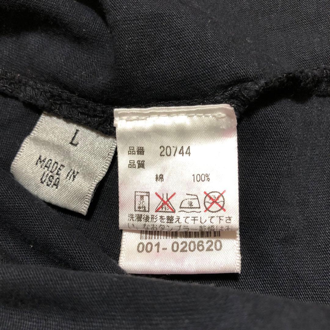 クロムハーツ　長袖シャツ　ロンT ブラック　L ジャパンタグ　4S308