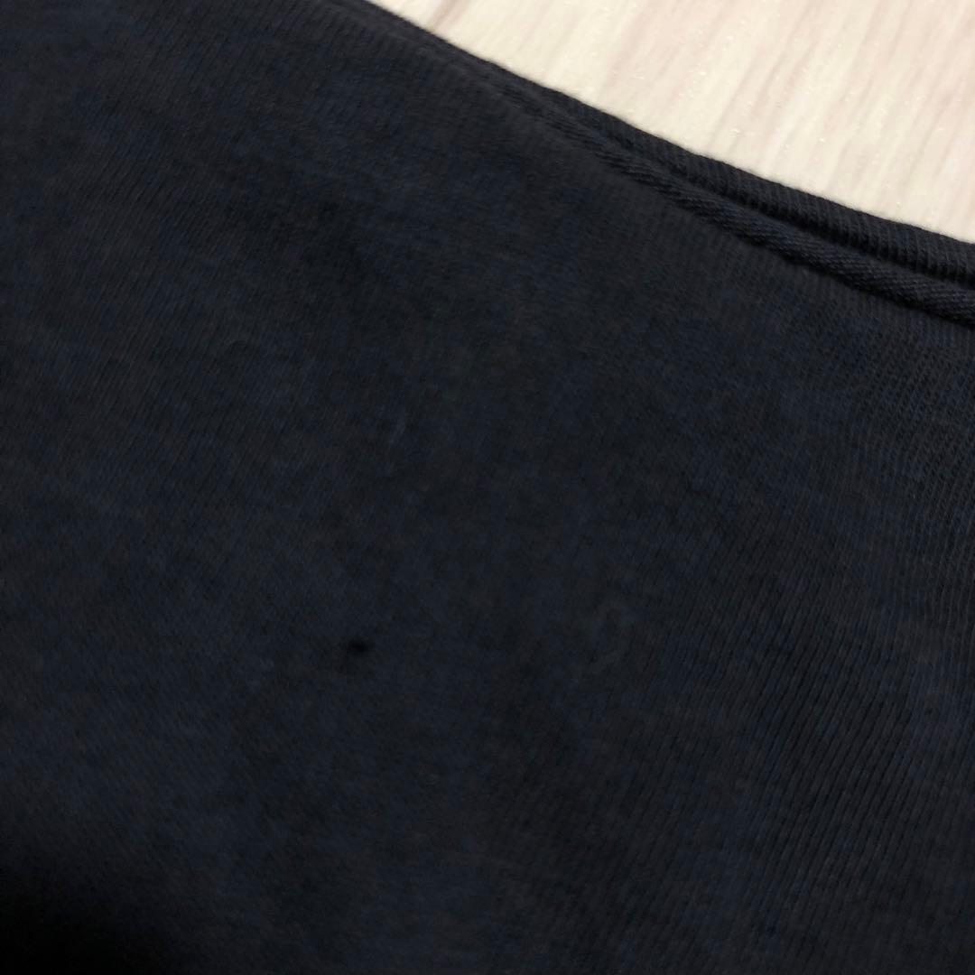 クロムハーツ　長袖シャツ　ロンT ブラック　L ジャパンタグ　4S308