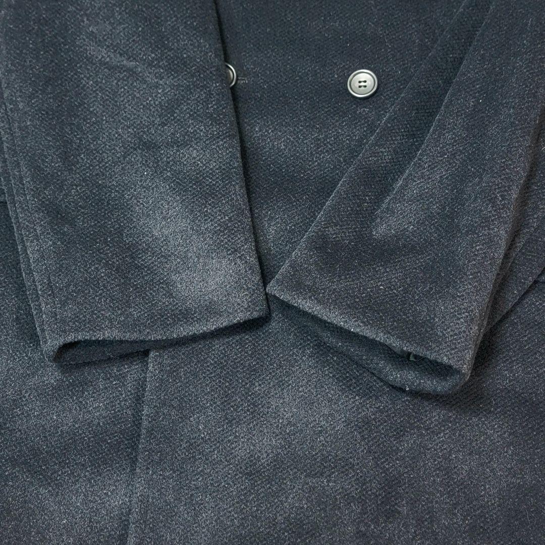 【アンゴラを纏う】ほぼ未使用 オースチンリード ダブルブレストコート XL