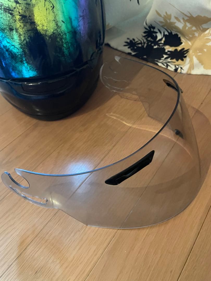 Arai RX7 RR5 グラスブラック59-60cm 透明シールド付