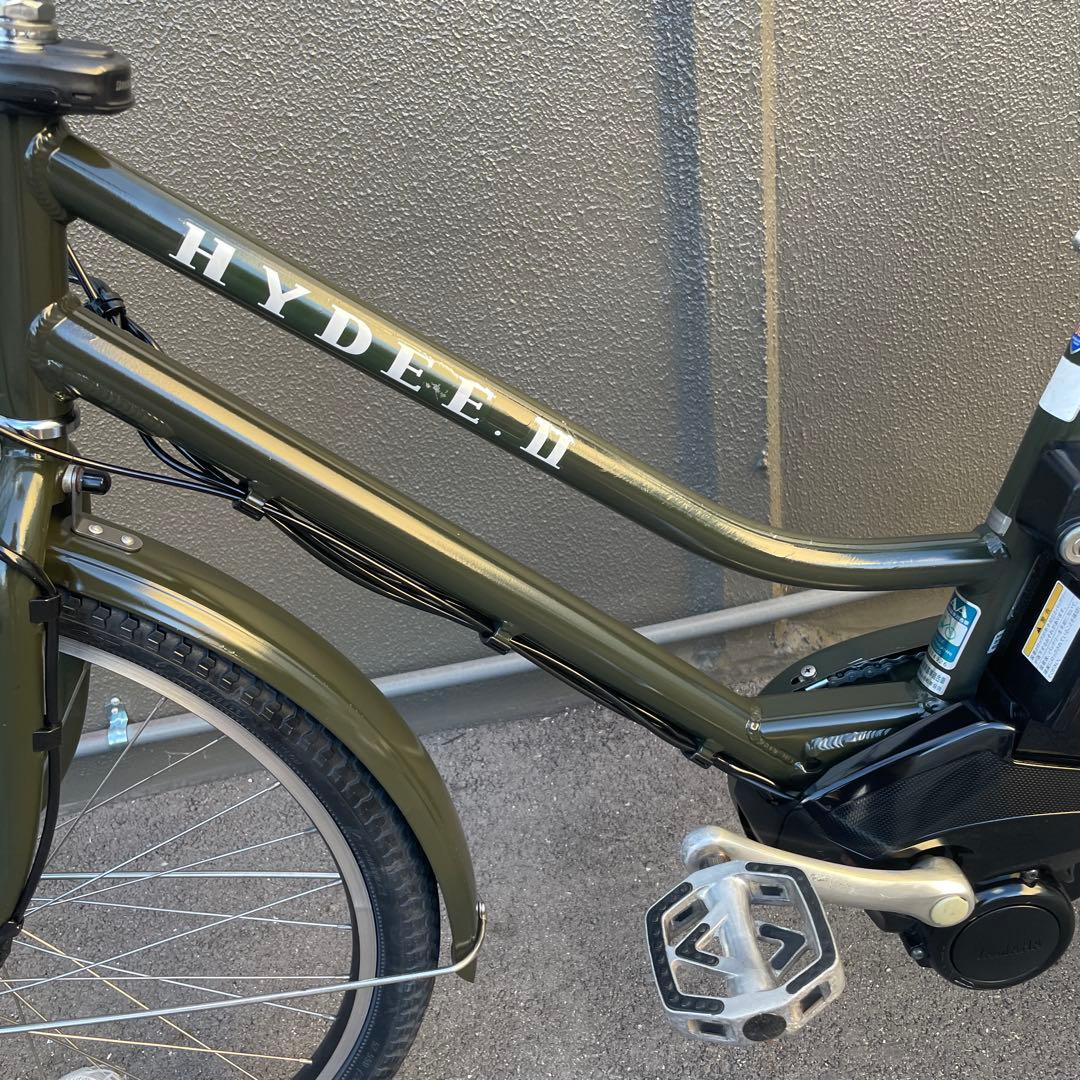 ブリヂストン電動アシスト自転車26インチ12.3A h 【引き取り限定】