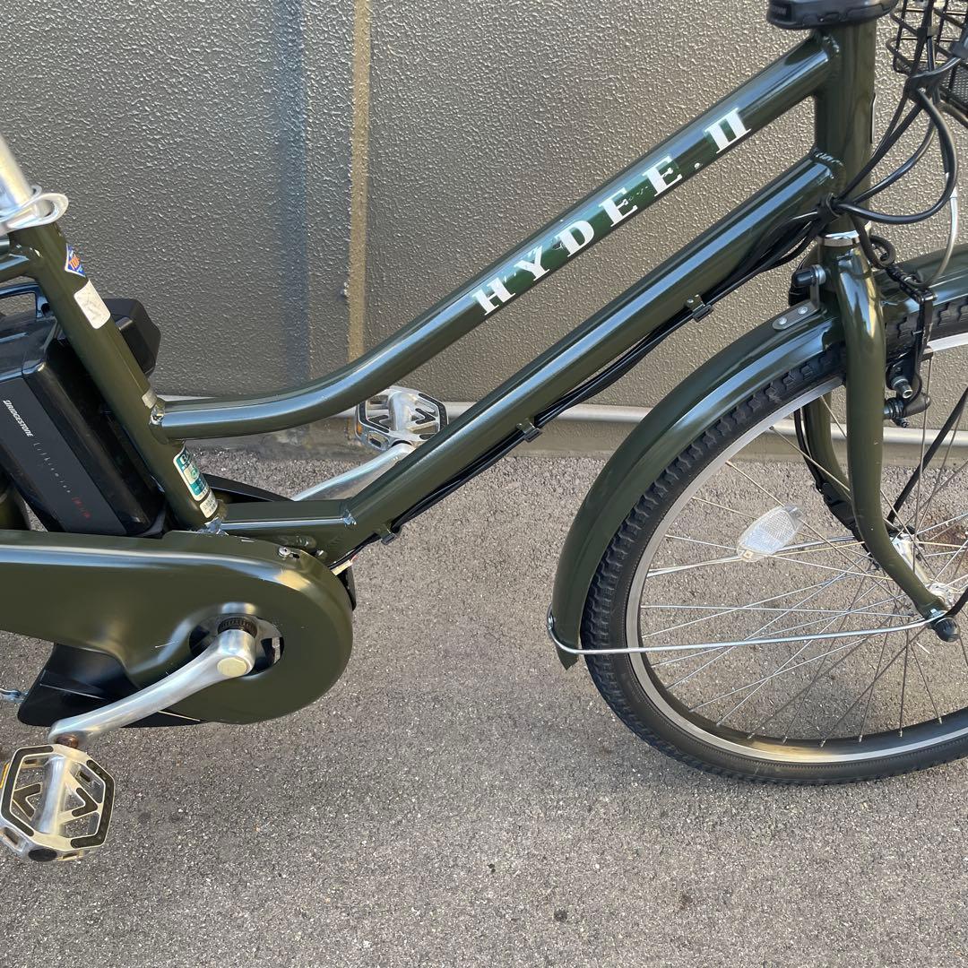 ブリヂストン電動アシスト自転車26インチ12.3A h 【引き取り限定】