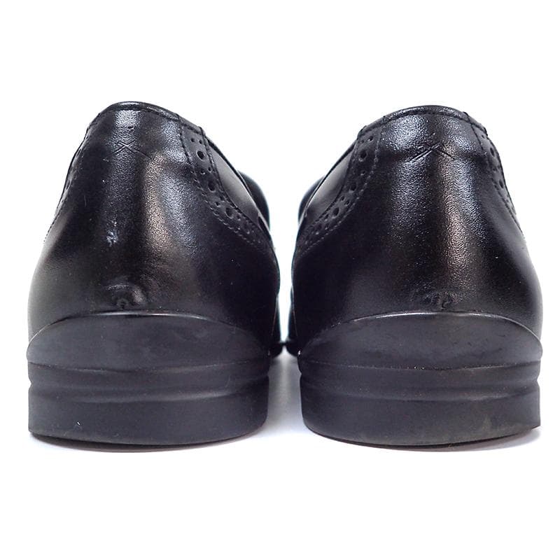 三陽山長 タッセルローファー ビジネスシューズ ブラック 26.0cm 元箱付き