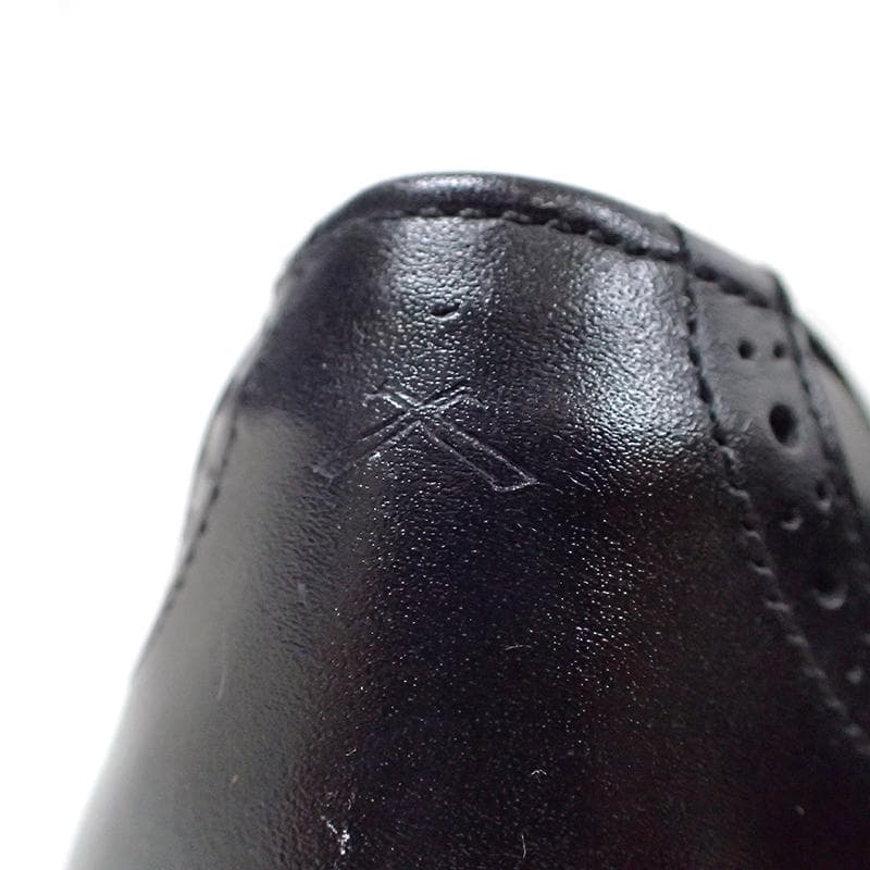 三陽山長 タッセルローファー ビジネスシューズ ブラック 26.0cm 元箱付き