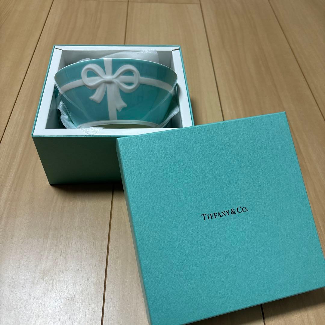 Tiffany & Co. リボン付きボウル　2つセット