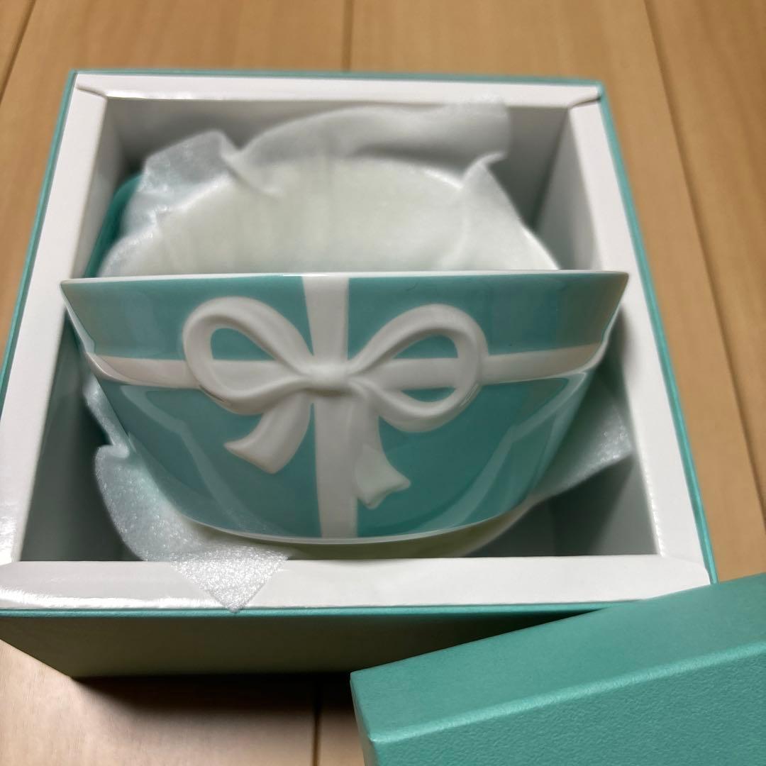 Tiffany & Co. リボン付きボウル　2つセット