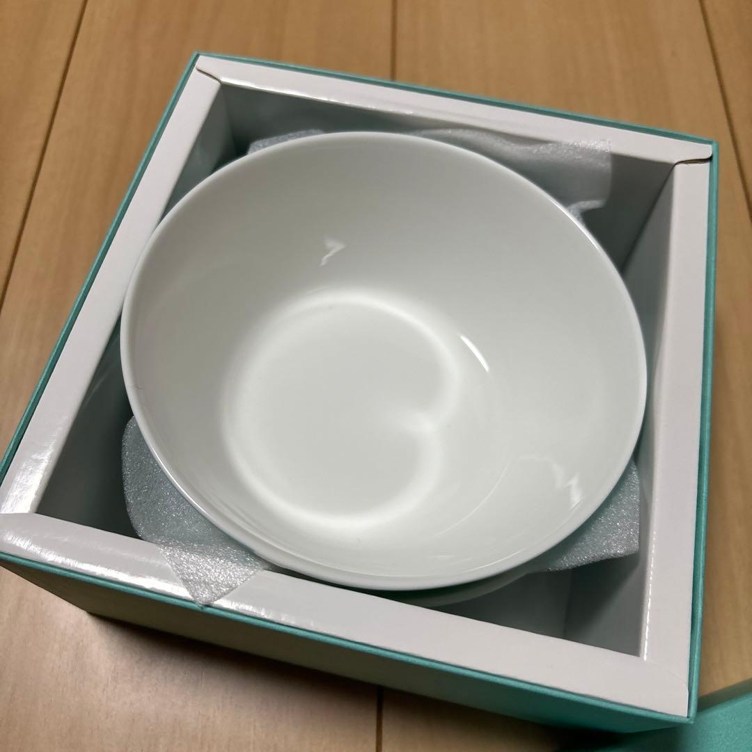 Tiffany & Co. リボン付きボウル　2つセット
