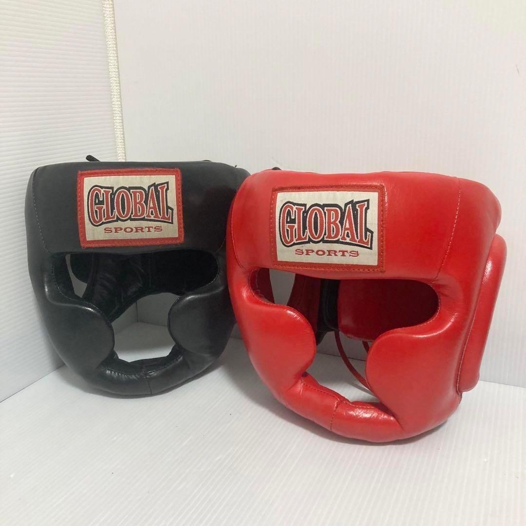 グローバルスポーツ ヘッドギア ヘッドガード ボクシング 2個