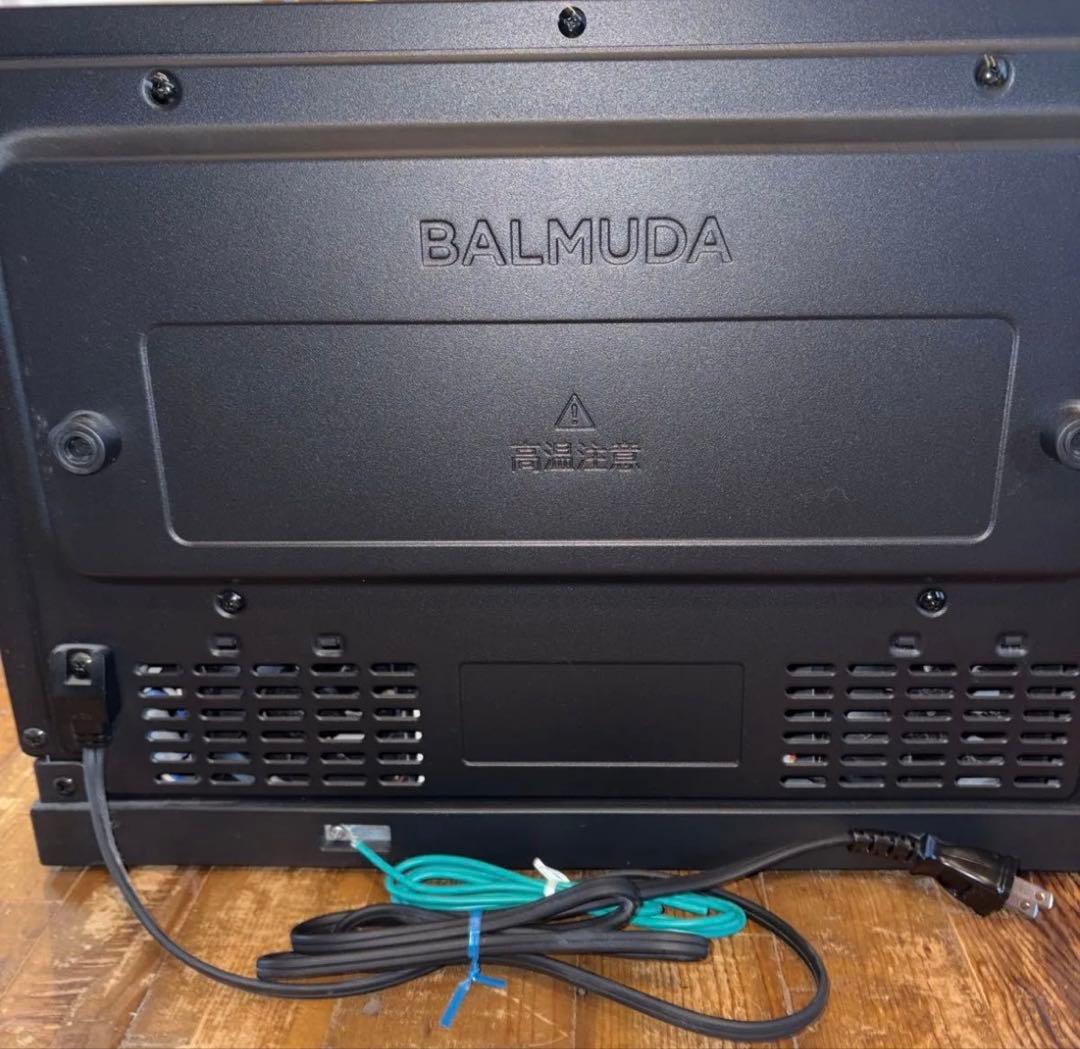 BALMUDA K04A-BK オーブンレンジ　ジャンク品