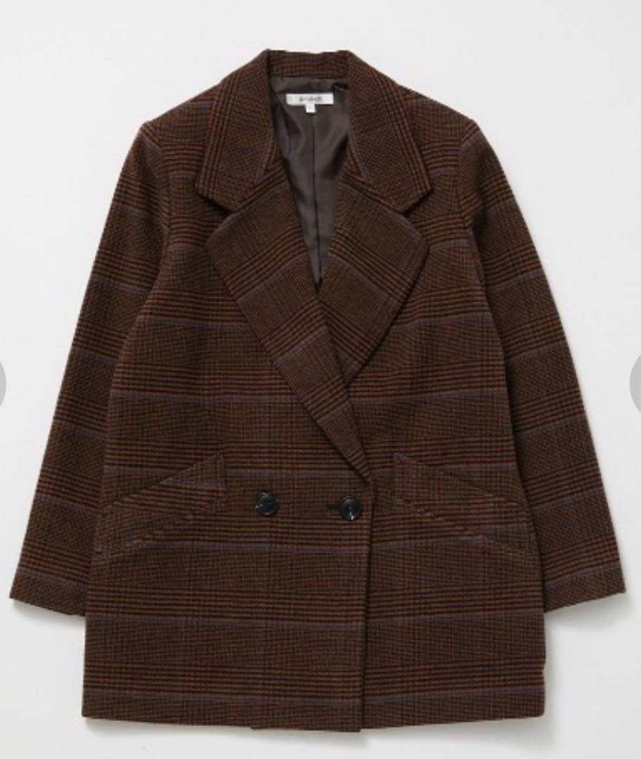 MOUSSY マウジー　CHECK MIDDLE ジャケット