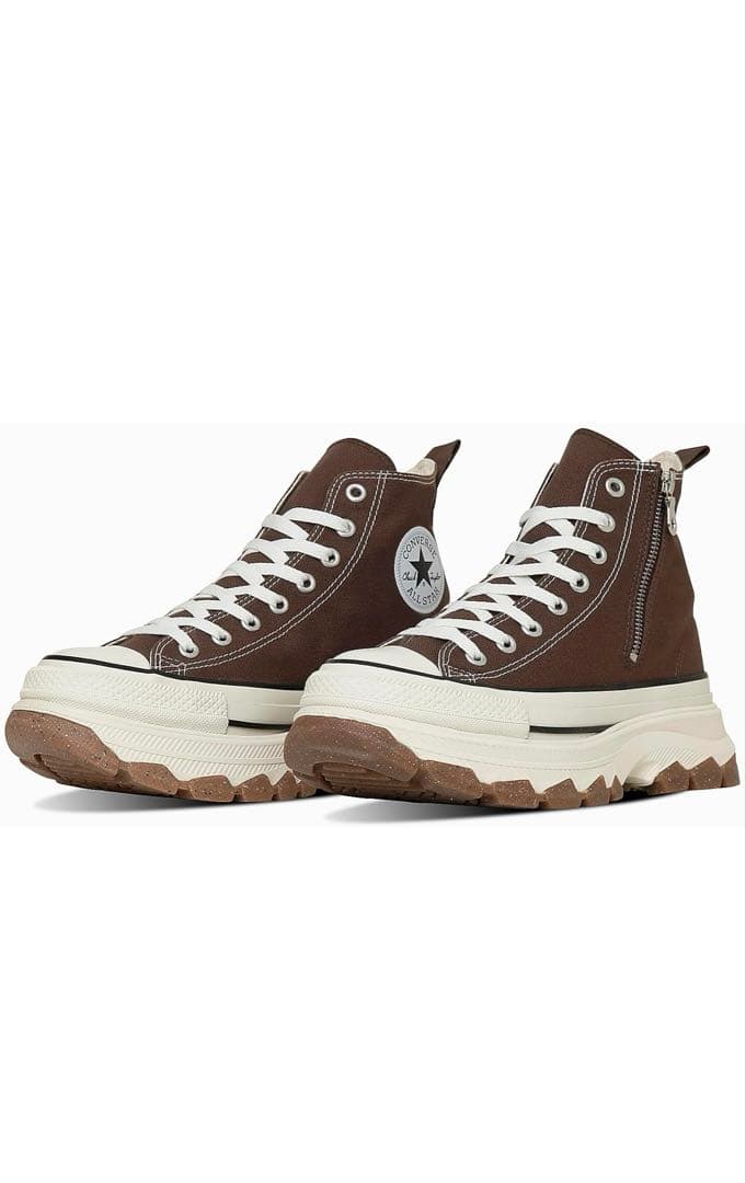 新品！コンバースCONVERSE厚底ジップオールスタートレックウェーブ