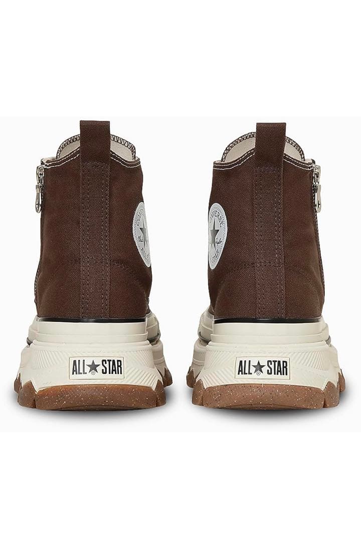 新品！コンバースCONVERSE厚底ジップオールスタートレックウェーブ