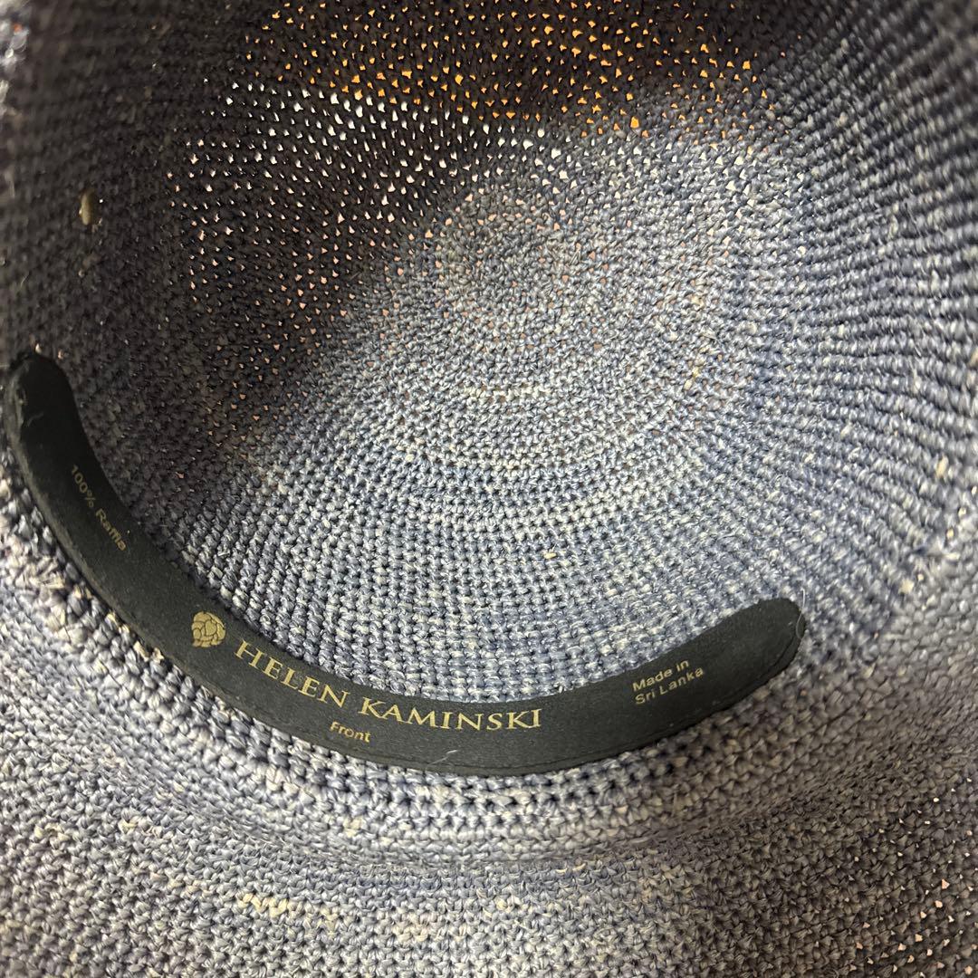 ヘレンカミンスキー　定番ラフィア　麦わら帽子