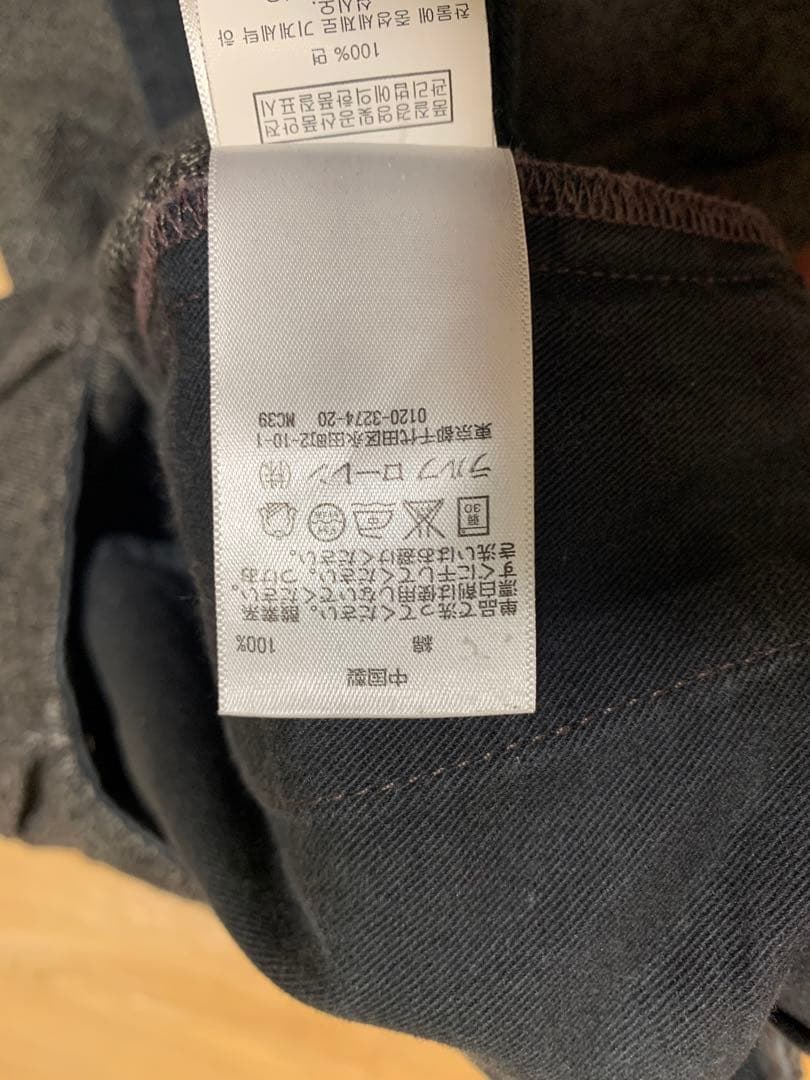 RRL ダブルアールエル　ダークグレー ストレートパンツ サイズ28