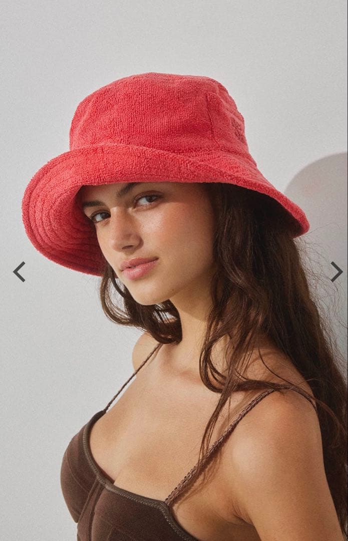 新品未使用 アリシアスタン ALEXIA STAM テリーバケットハット 帽子