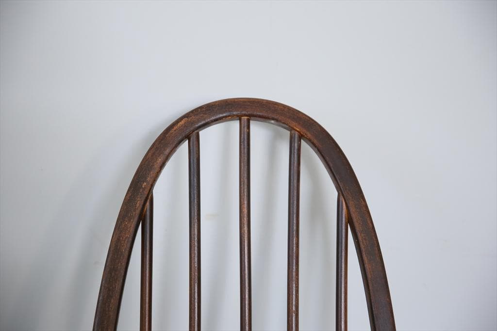 英国アンティークアーコールクエーカーチェア/ダイニングイス(89-115-4)