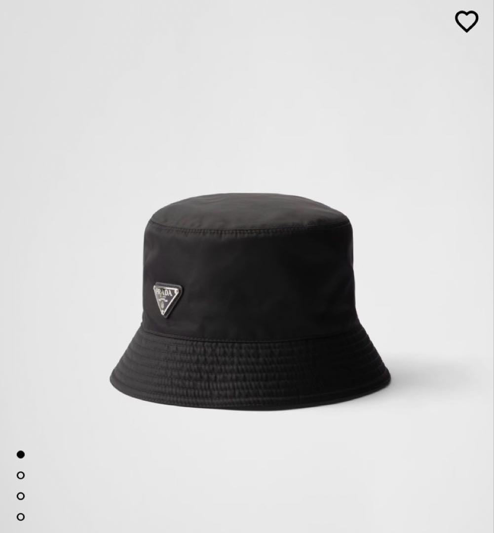 PRADA Re-Nylon バケットハット ブラック