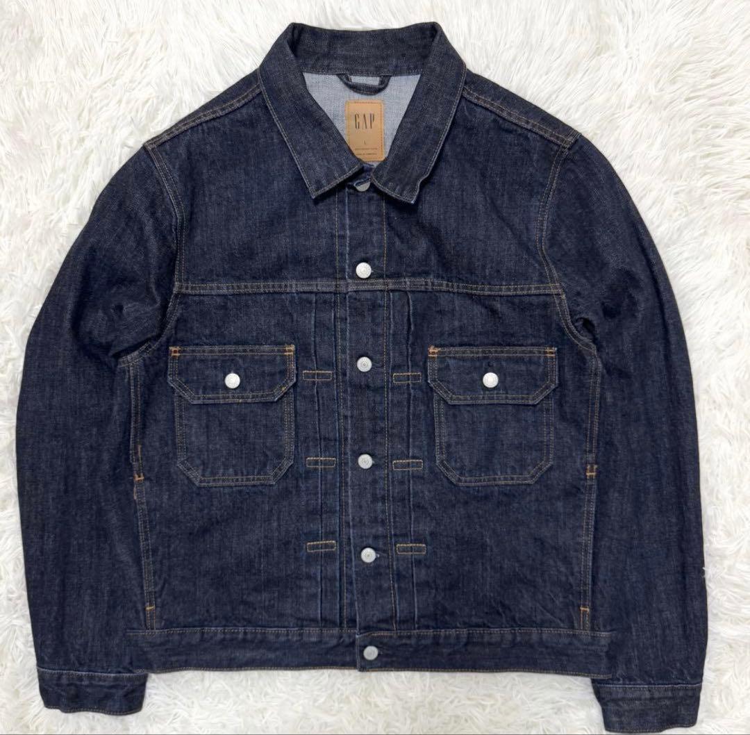 GAP 25AW ヘビーウェイト デニムジャケット 完売品 2nd L