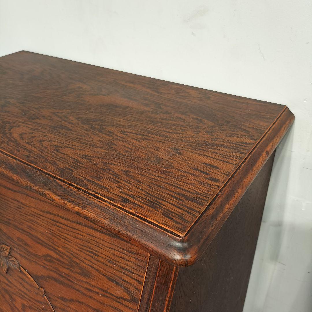 M♦ライブラリアン送料込　希少　職人堅木　ライティングビューロー　デスク