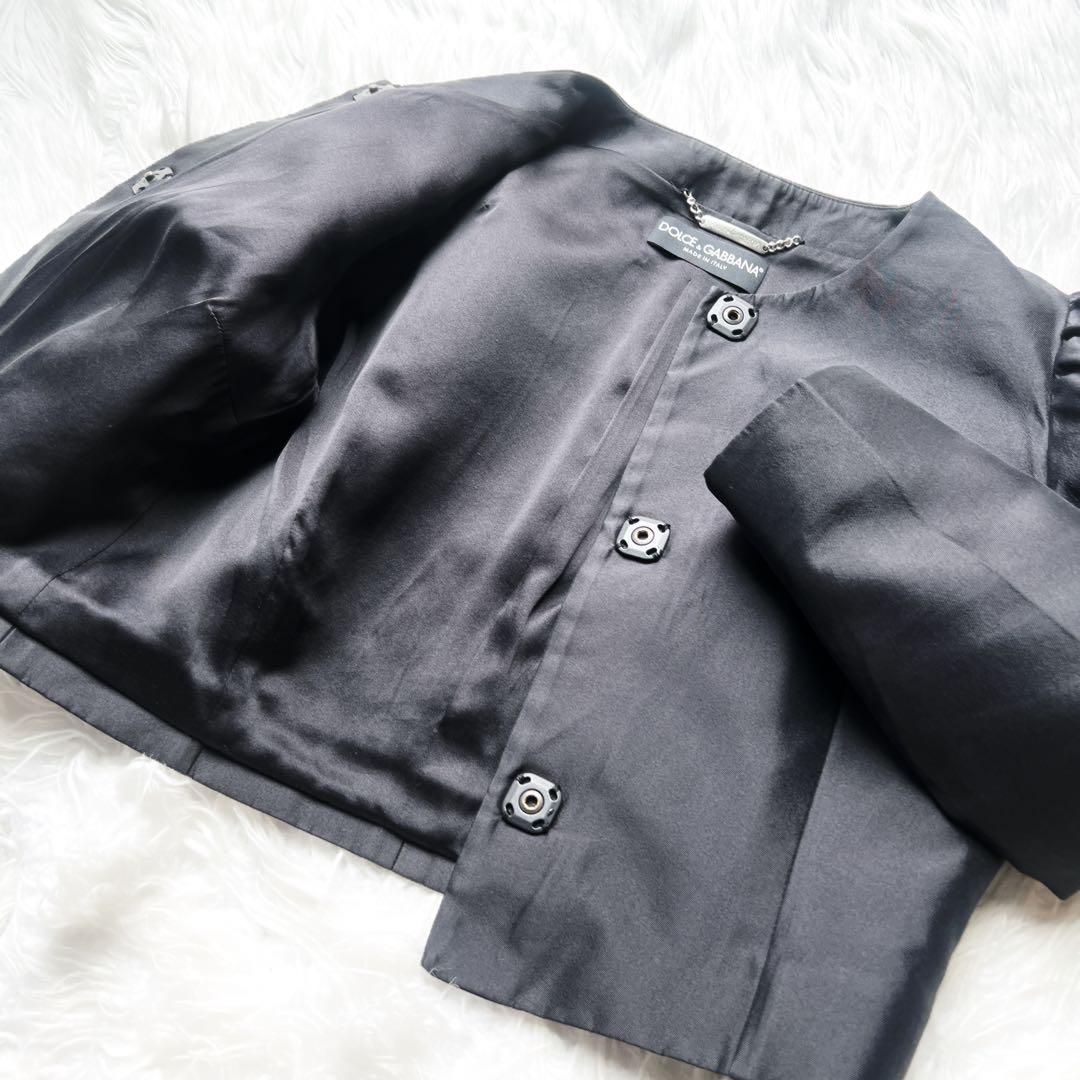 美品　DOLCE&GABBANAドルガバ シルク　ジャケット　フォーマル