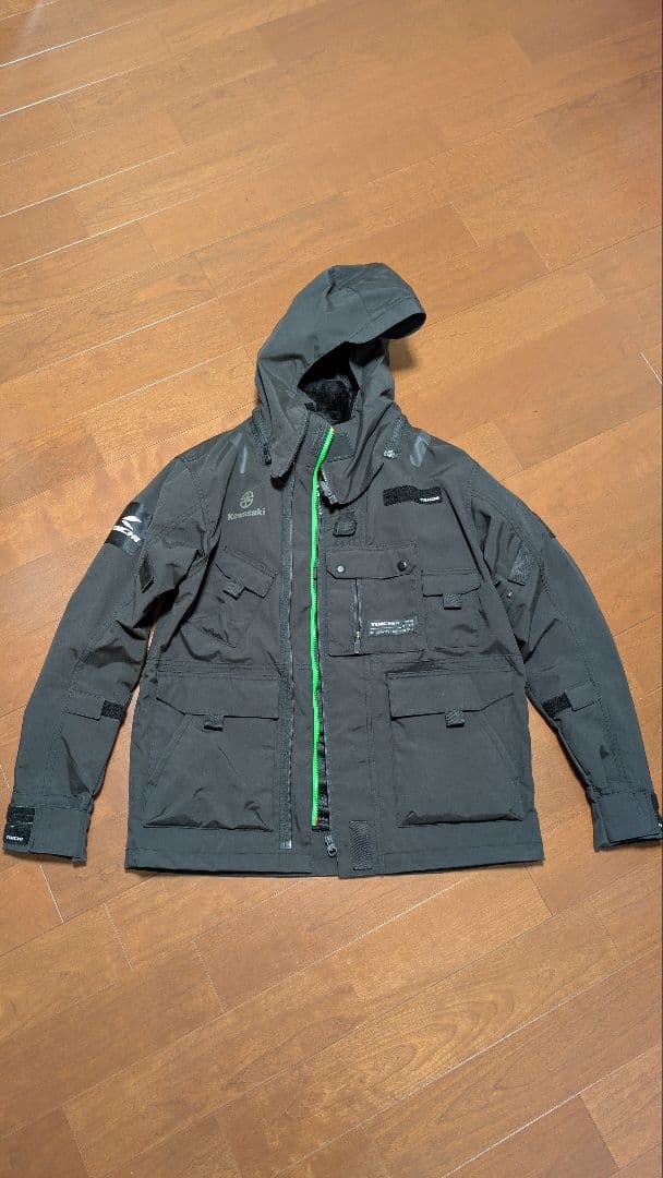 カワサキ モンスターオールシーズンパーカ(胸部プロテクター付き)