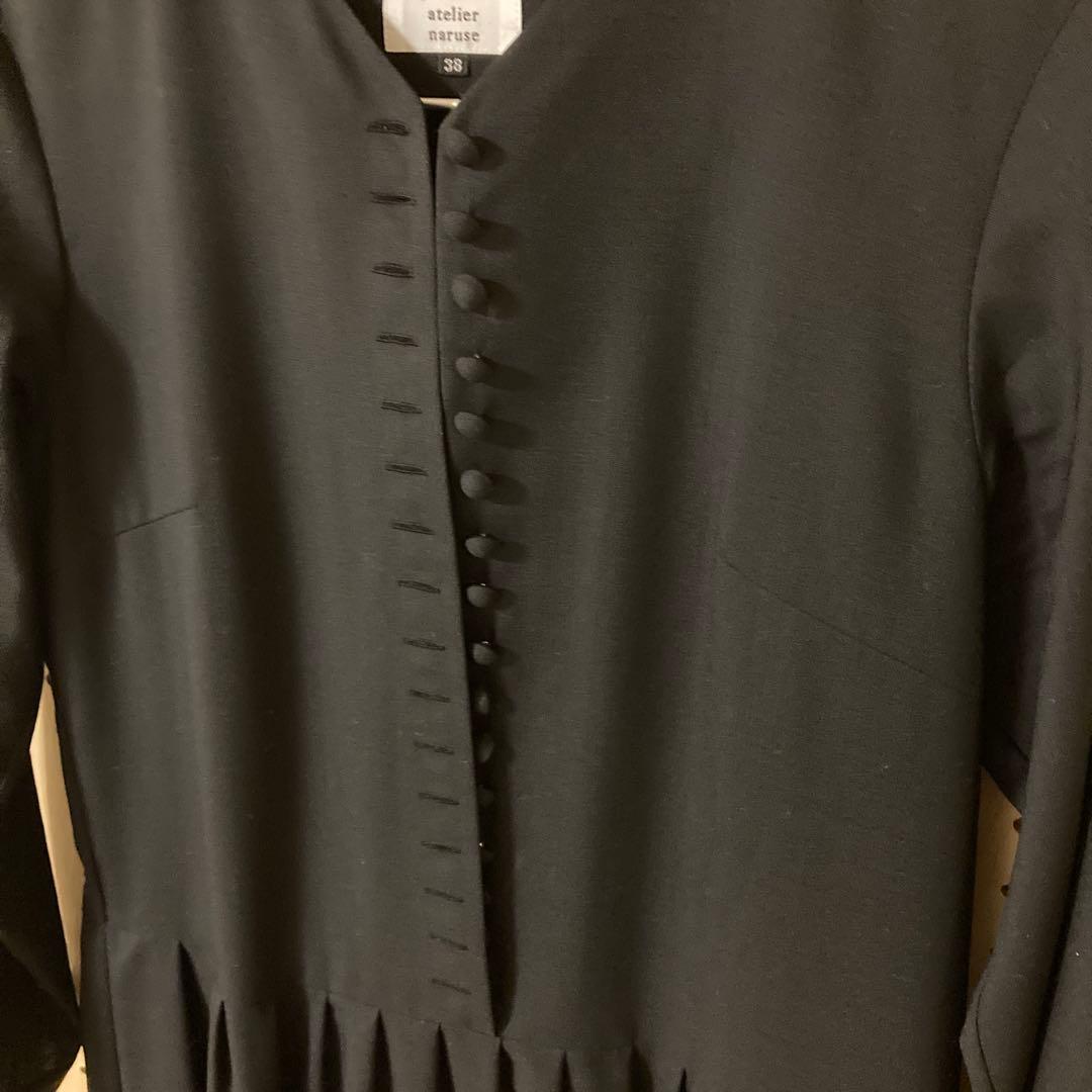 atelier naruse クルミボタンフォーマルワンピース サイズ38