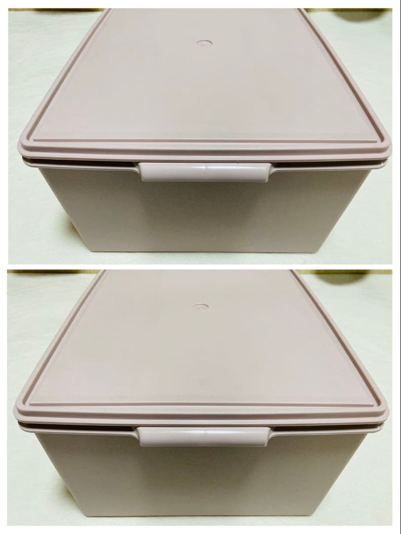 2個セット/タッパーウェア/ウルトラディープ/ディープ/スーパーケース/ピンク