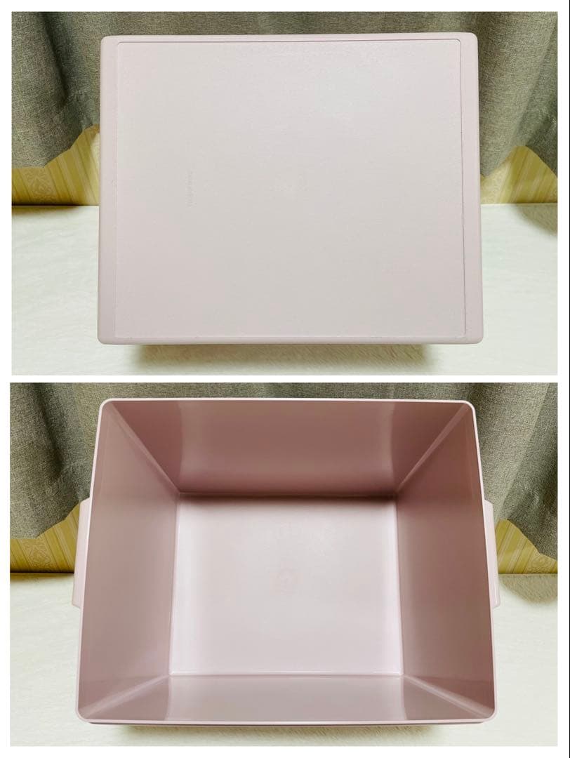 2個セット/タッパーウェア/ウルトラディープ/ディープ/スーパーケース/ピンク