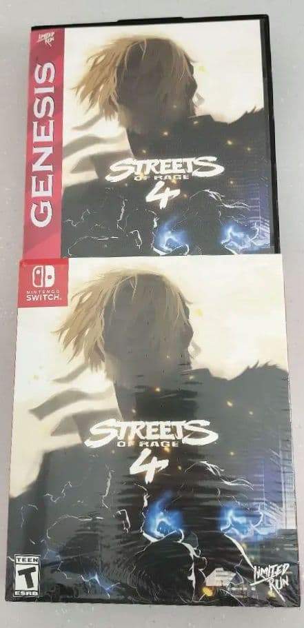 Streets of Rage 4 ベアナックル４Limited Runスイッチ