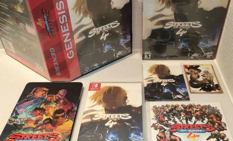 Streets of Rage 4 ベアナックル４Limited Runスイッチ