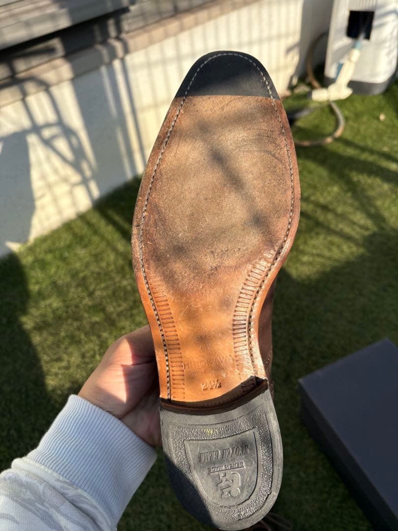 スコッチグレイン　オデッサ 24.5 アウトレット　純正シューツリー