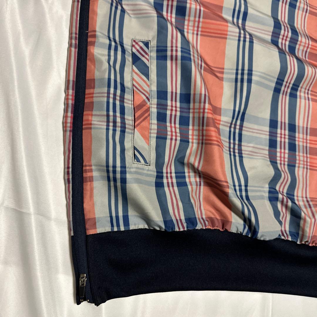 美品ANTIQUAGOLF×STCHcheck logo vestゴルフベスト