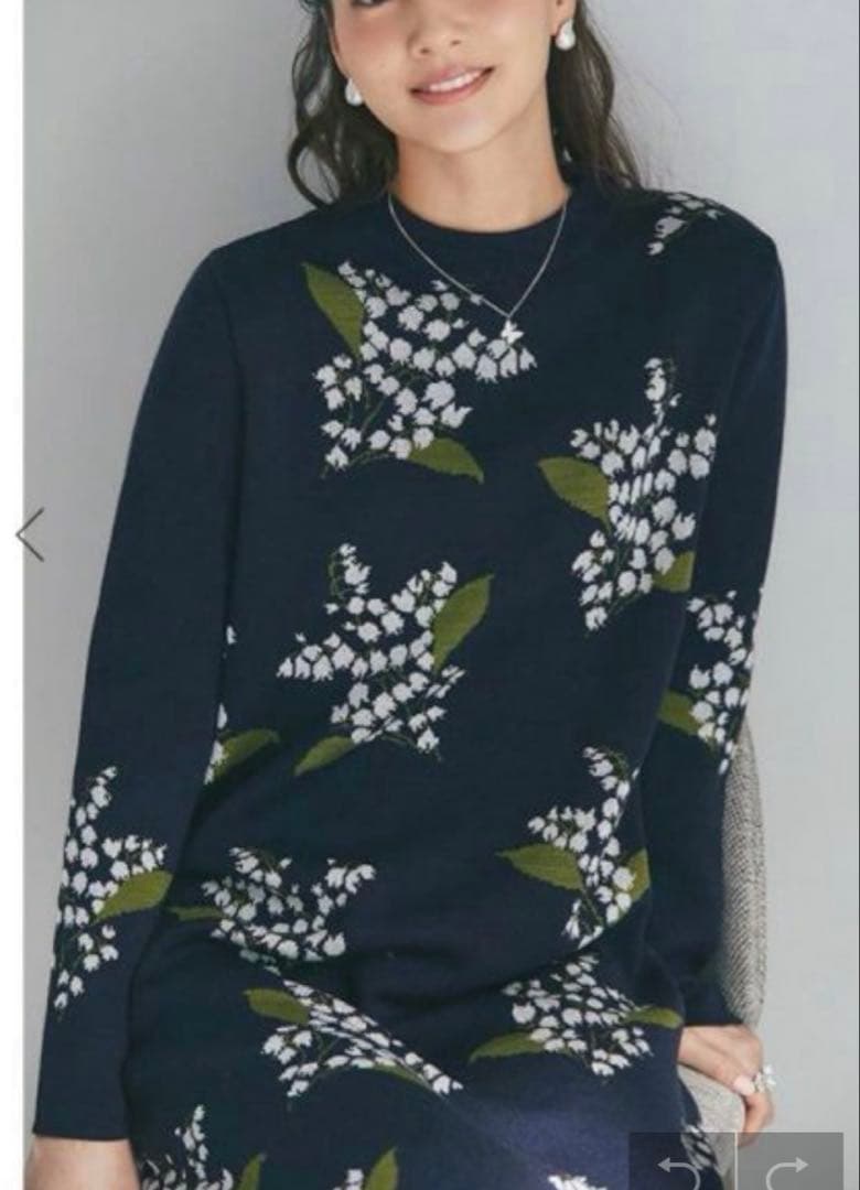 セブンテン♡すずらんニットワンピースM