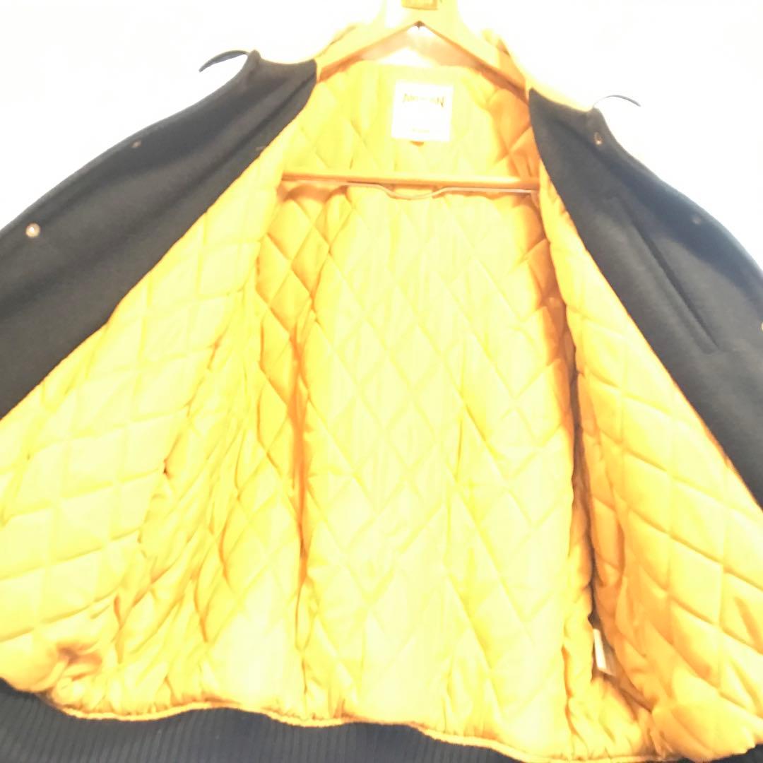 American Champs スタジャン ネイビー/ベージュ