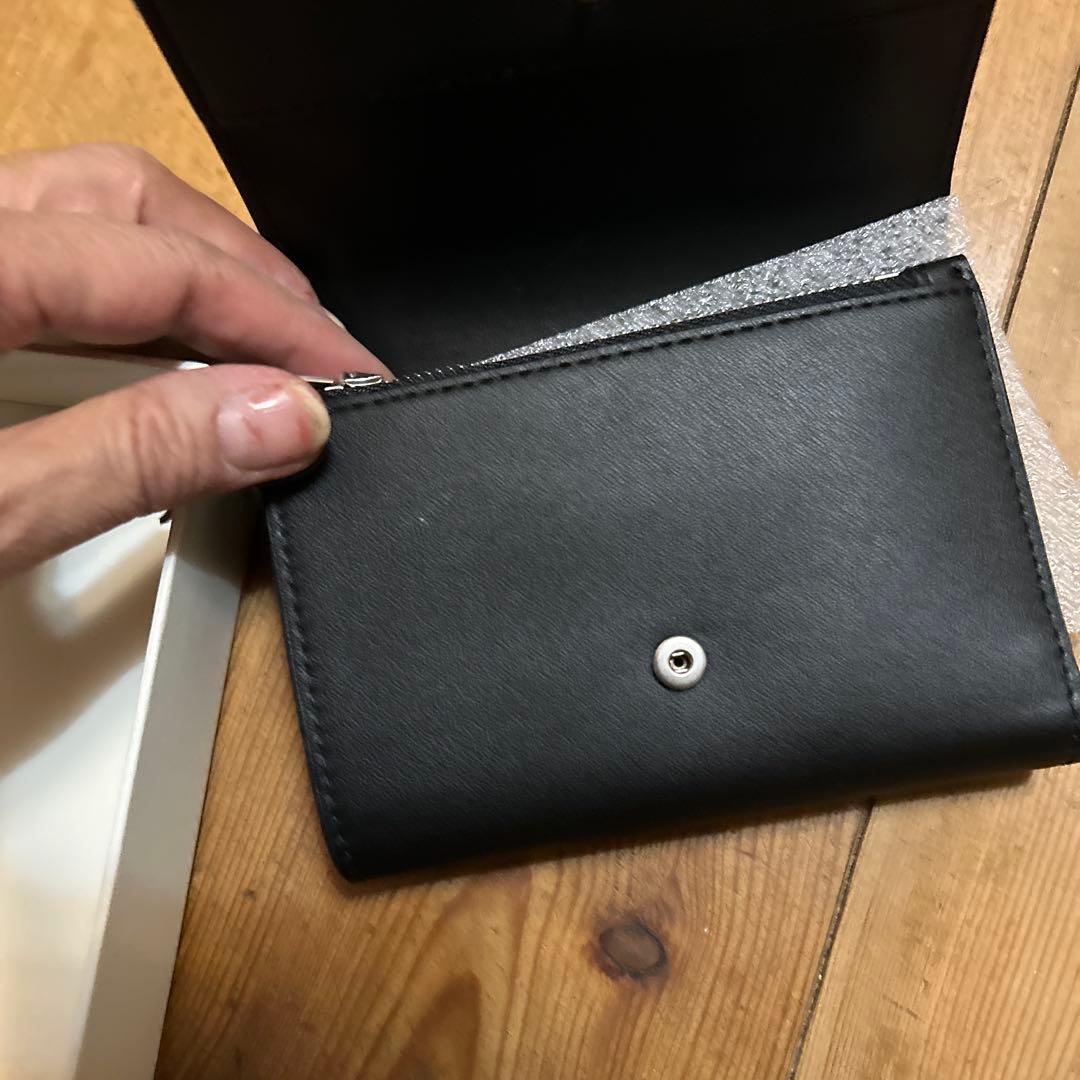 カルバンクライン 財布 ウォレット 三つ折り エンボス ロゴ CK 黒 ブラック