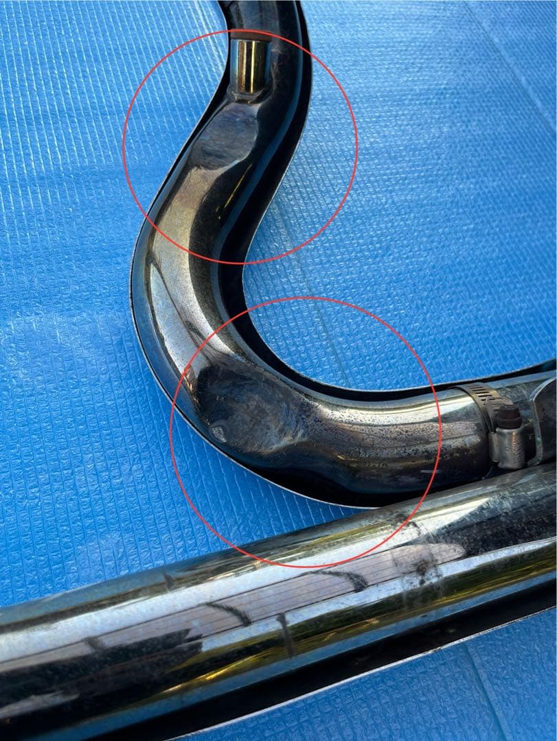 サンダーヘッターマフラー　ロスケ