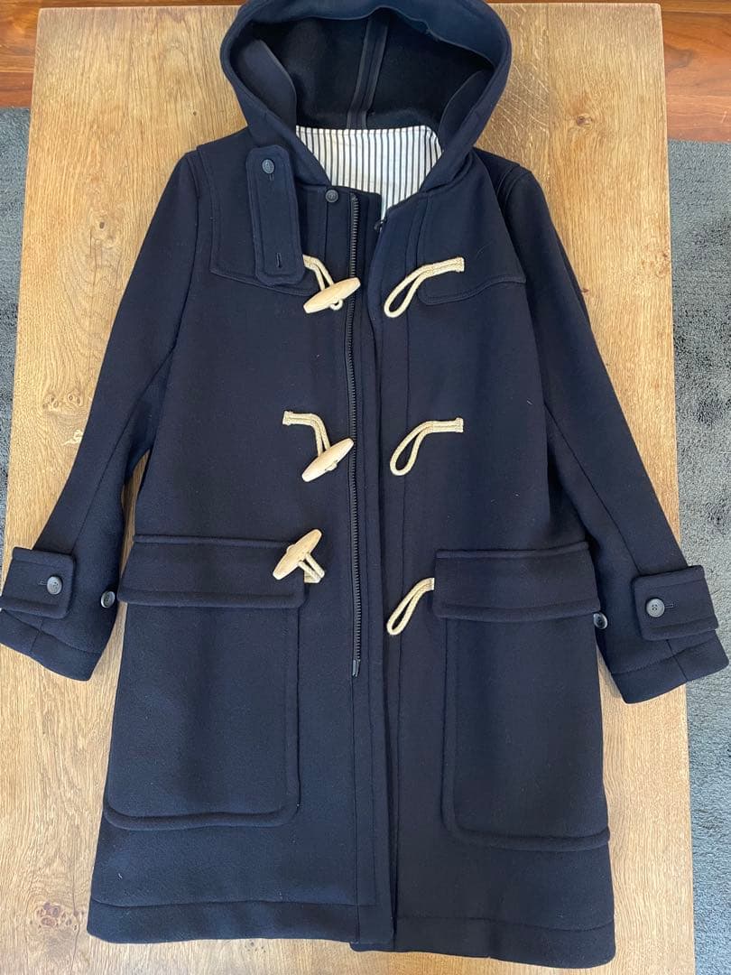 THE RERACS ネイビー ウール ダッフルコート 46