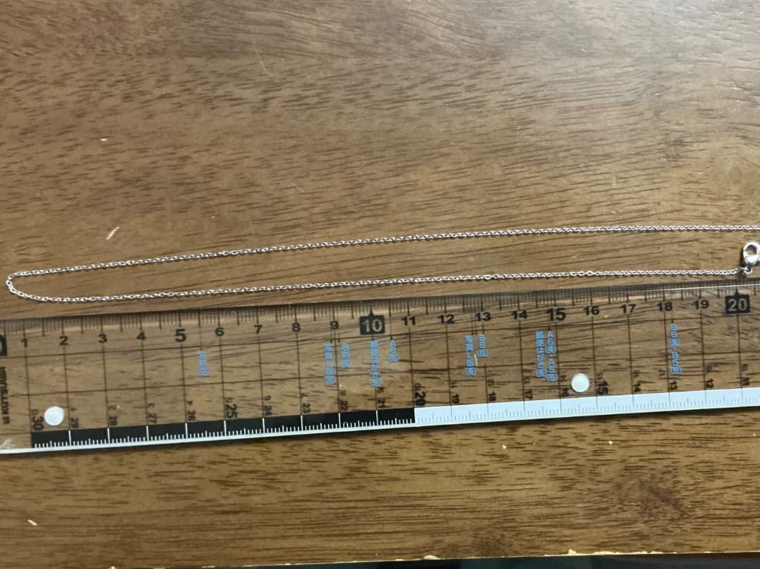 アクアマリンプチネックレス