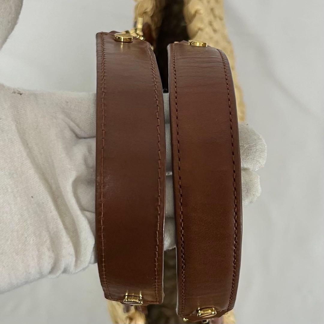 【極美品】トリーバーチ エラ トートバッグ かごバッグ レザー 肩掛け A4可