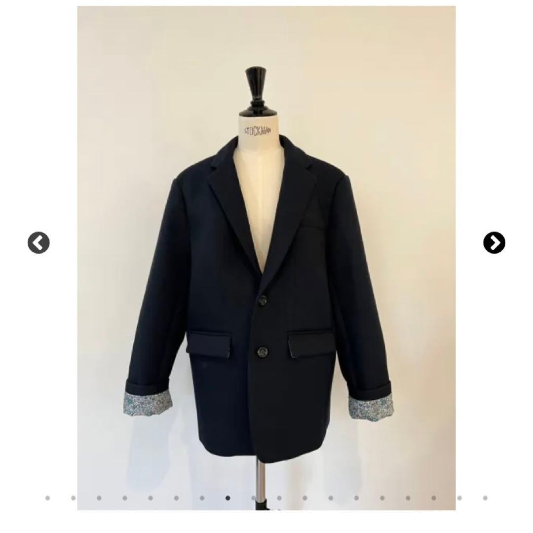 ロージーモンスター　フラワープリントオーバーテイラードジャケット