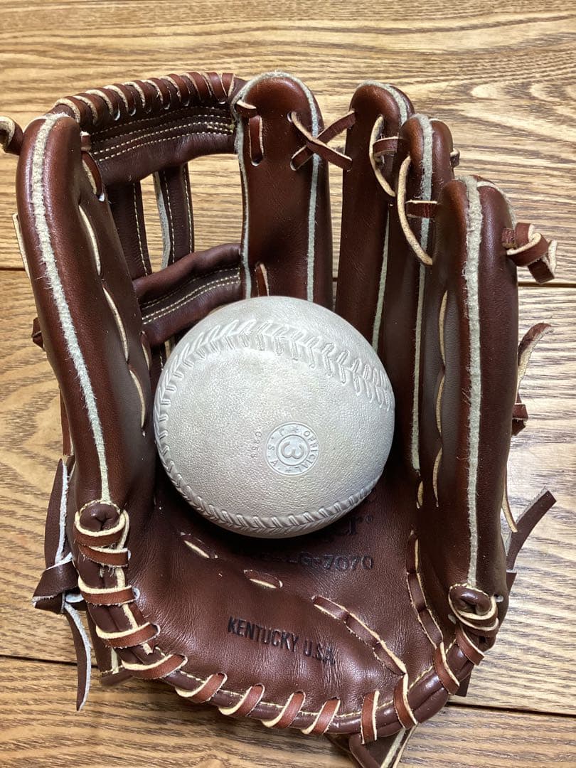 【美品】ルイスビルスラッガー 軟式 グローブ LOUISVILL SLUGGER