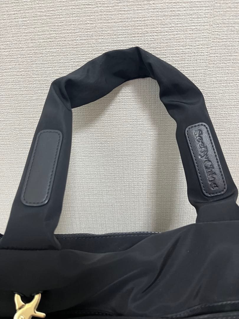 シーバイクロエ　ジョイライダー/ナイロン トートバッグ　ブラック